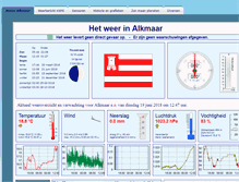 Tablet Screenshot of hetweerinalkmaar.nl
